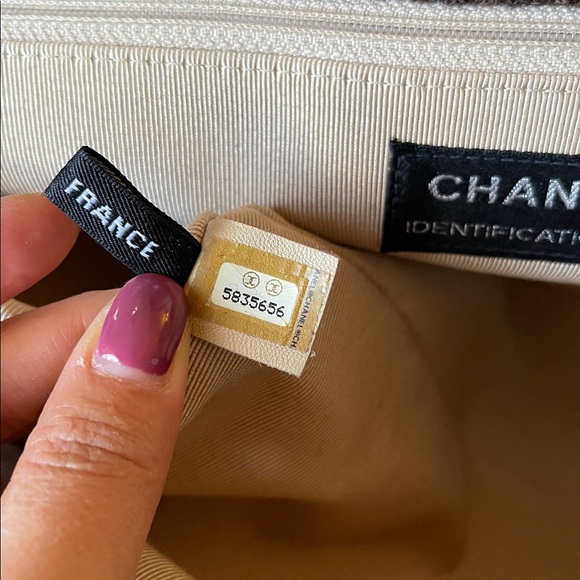 Chanel Chocolate Bar Mademoiselle Brown Flap Bag Quilted Wool Jumbo - Picture 12 of 13